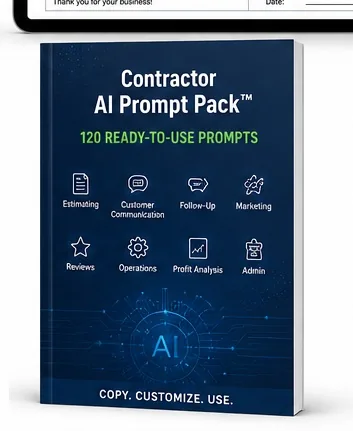 Contractor AI Prompt Pack